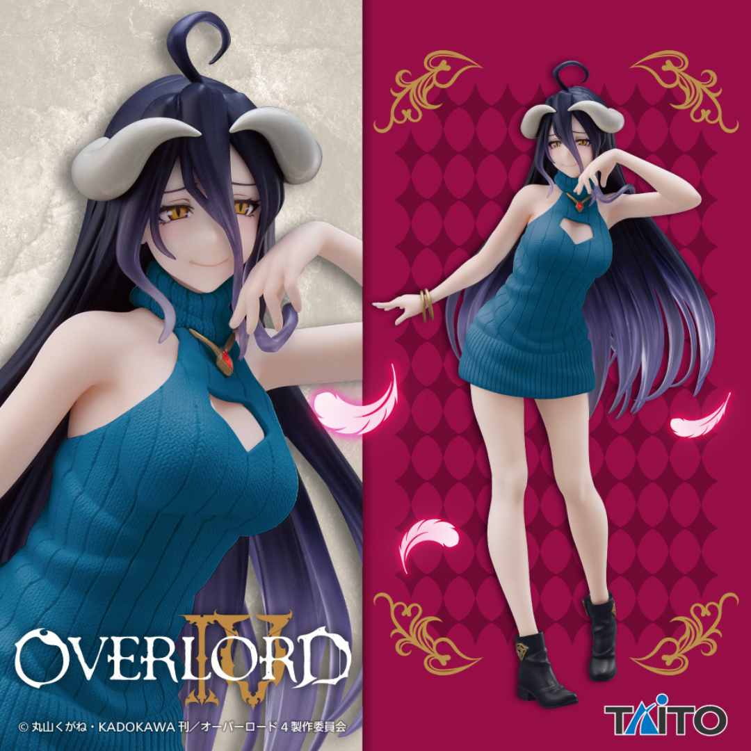 Overlord IV: Albedo Knit Dress Ver Prize Coreful - Taito - Lojahuntersxyi