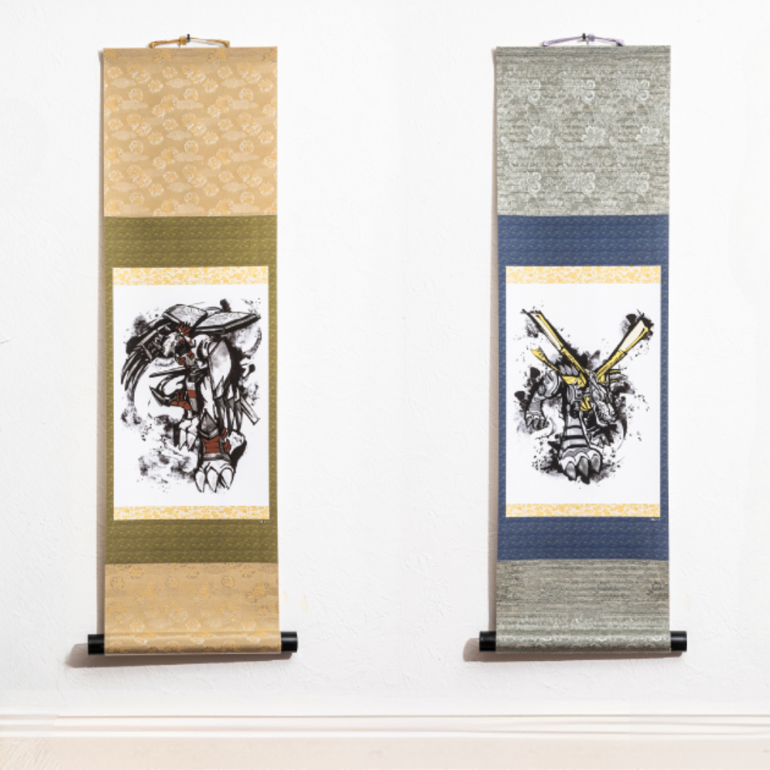 Digimon - Digimon Adventure - Exclusive Hanging Scroll (Wargreymon/Metalgarurumon) [INSTOCK]