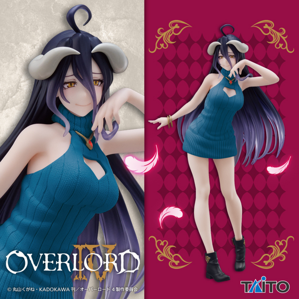 Overlord IV AMP Coreful Figure Figure – Albedo (Knit Dress Ver.) Renewal  Edition