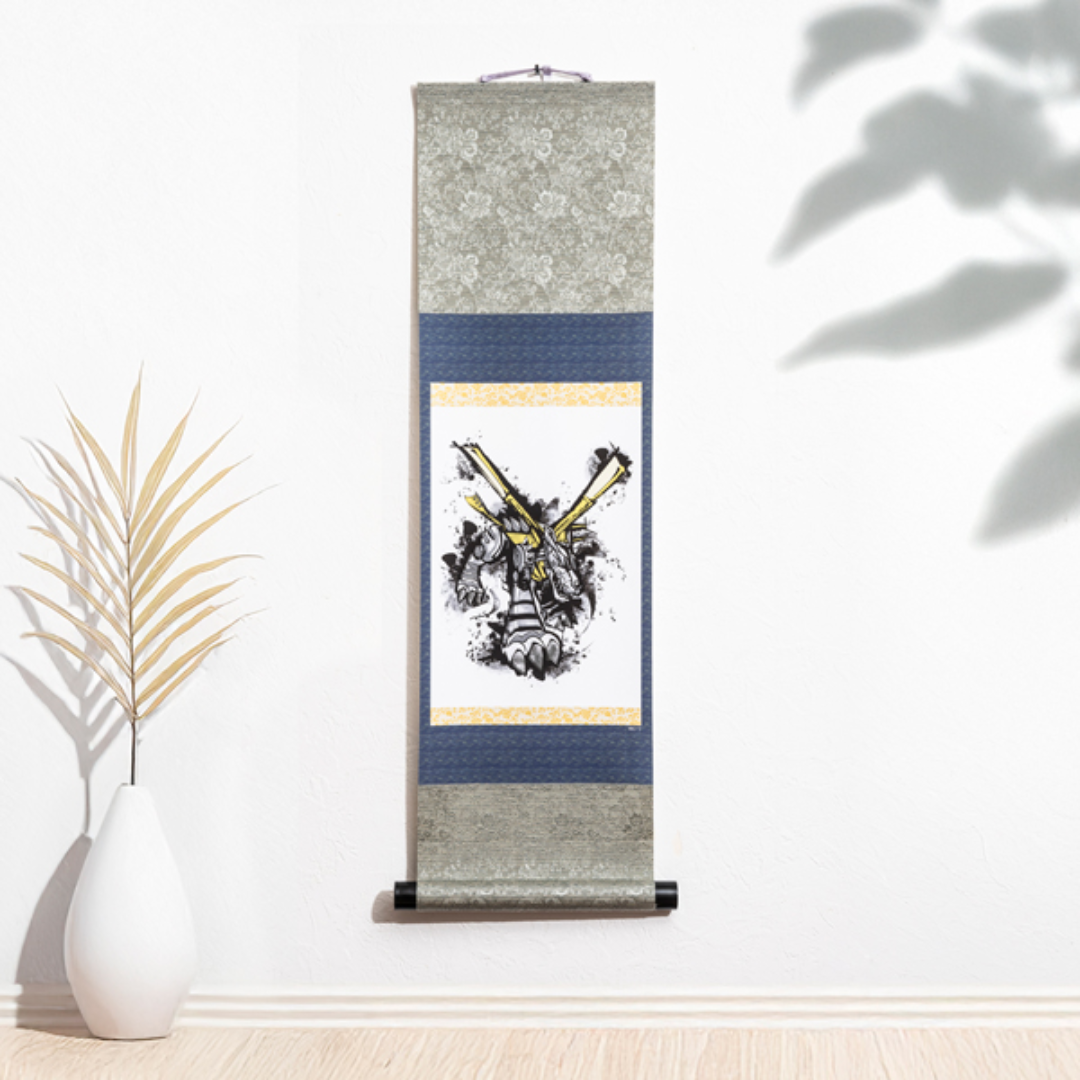 Digimon - Digimon Adventure - Exclusive Hanging Scroll (Wargreymon/Metalgarurumon) [INSTOCK]