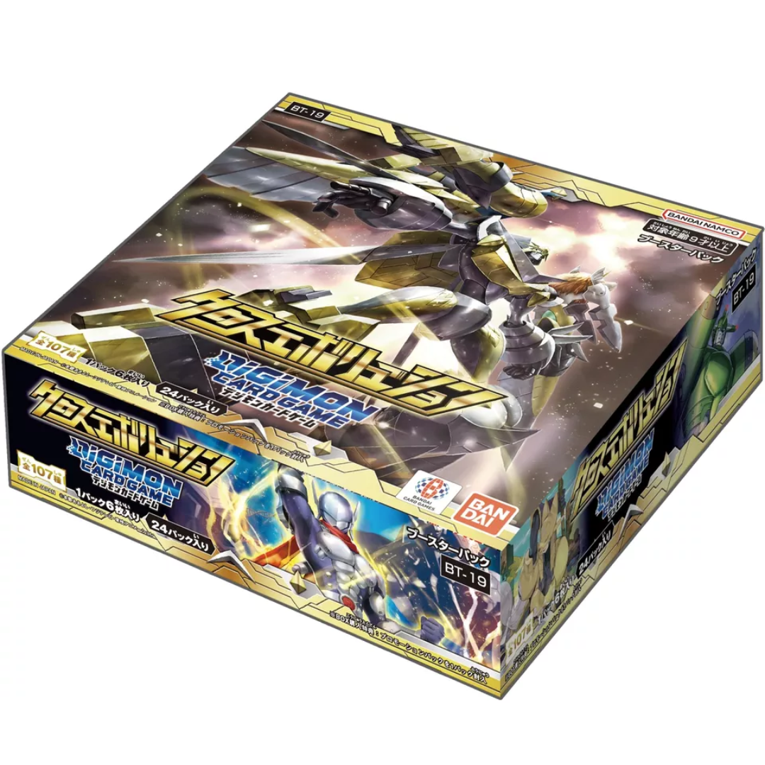 Digimon Card Game - Booster Box - BT19 Xros Evolution (JP)  [INSTOCK]