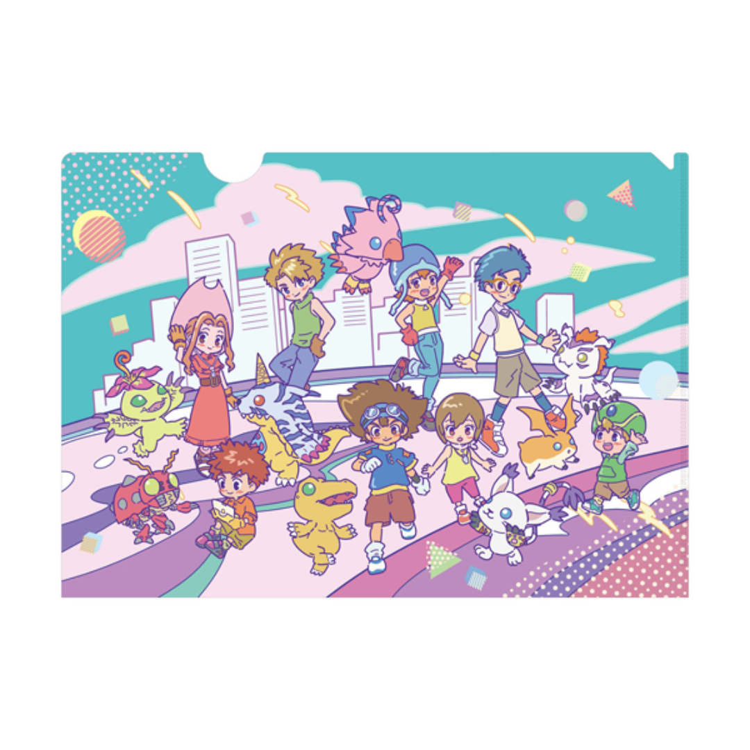 Digimon - Digimon Adventure - Retro Pop Clear File [PRE-ORDER] (RELEASE NOV-DEC24)