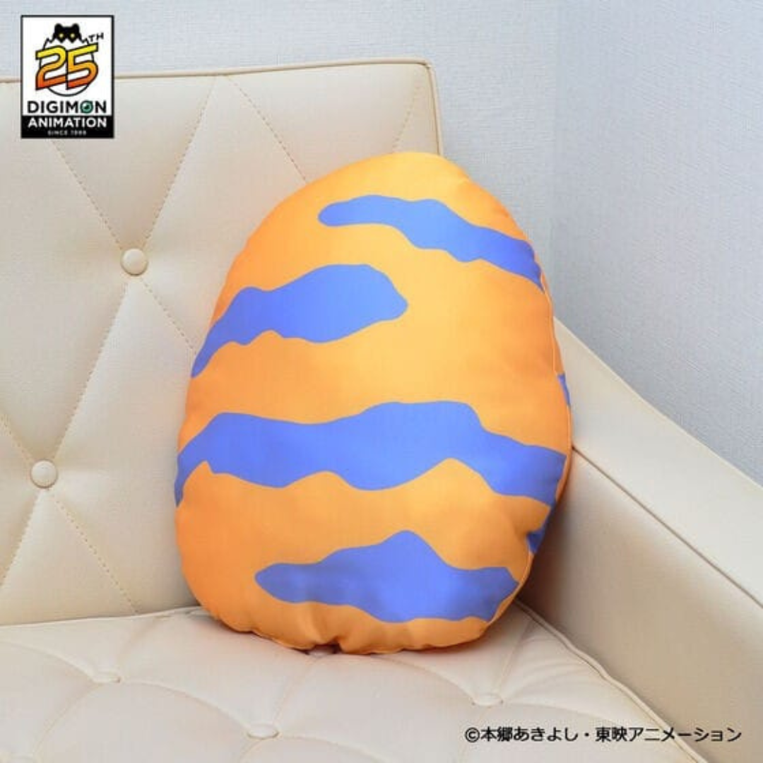 Digimon - Digimon Adventure 25th Anniversary -  Digitama Cushion Agumon  [PRE-ORDER] (RELEASES DEC-JAN25)