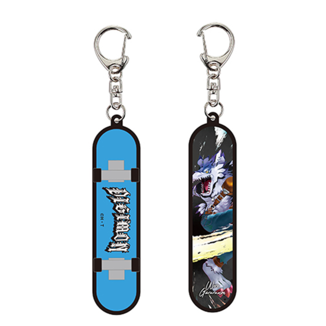 Digimon - Digimon Adventure Anibirth Collab - Skateboard Street Keychain Blind Box [INSTOCK]