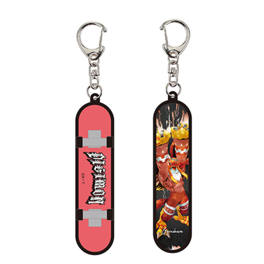 Digimon - Digimon Adventure Anibirth Collab - Skateboard Street Keychain Blind Box [INSTOCK]