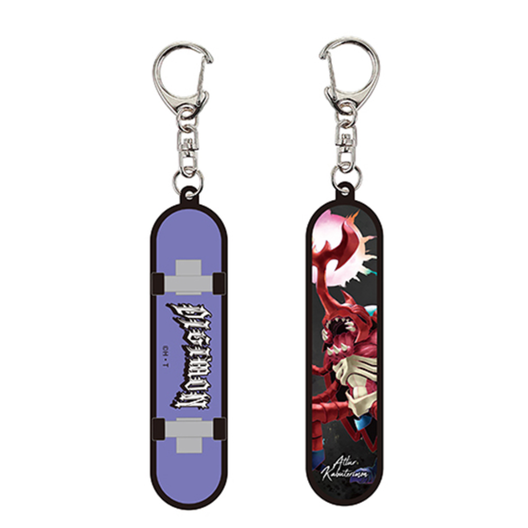 Digimon - Digimon Adventure Anibirth Collab - Skateboard Street Keychain Blind Box [INSTOCK]