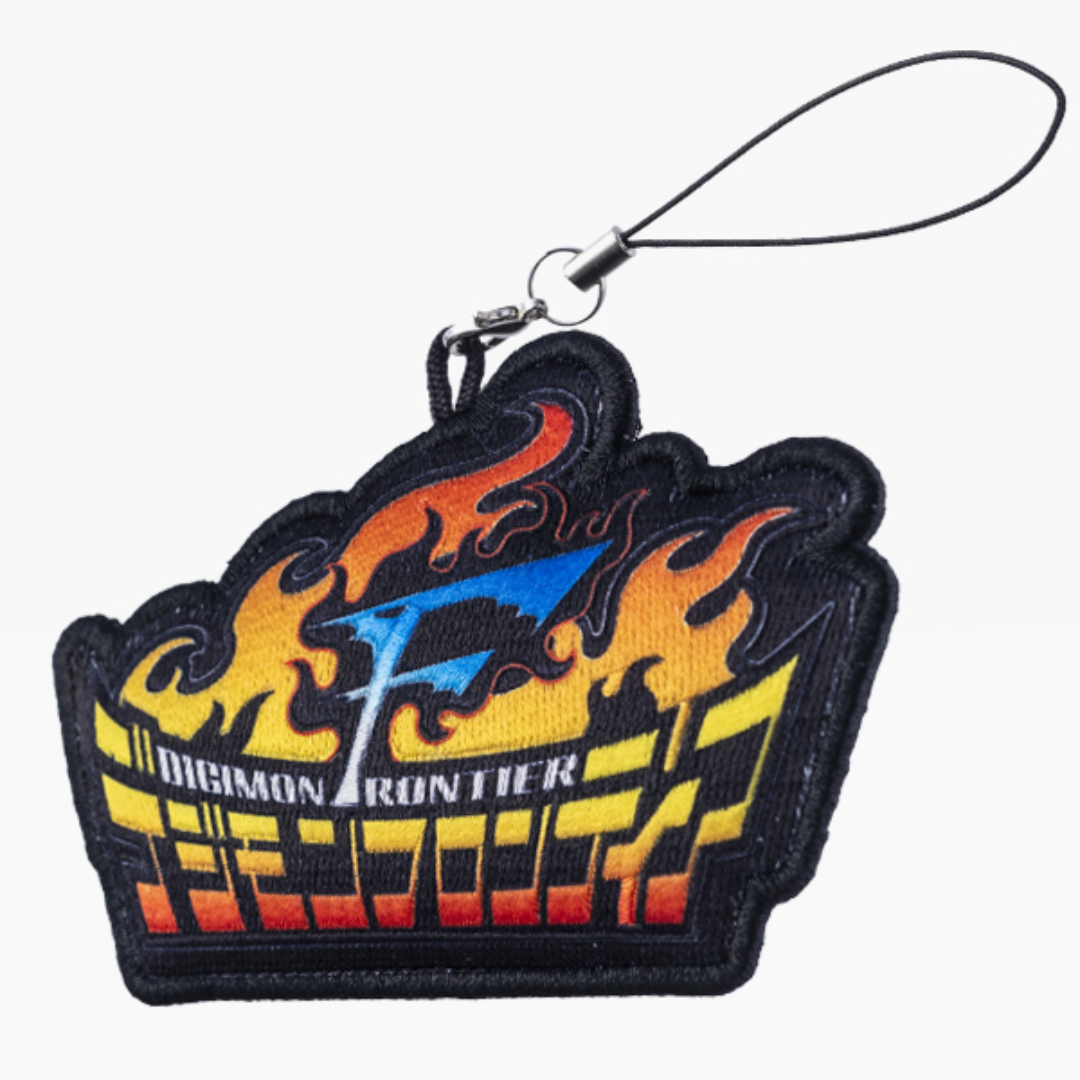 Digimon - Logo Embroided Keychain [INSTOCK]