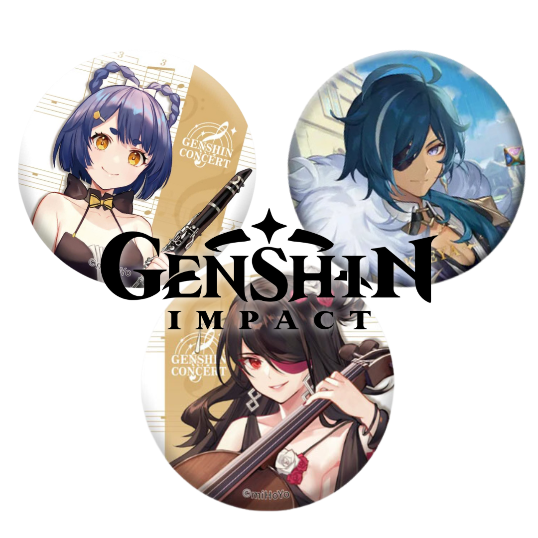 Genshin Impact - Genshin Mondstadt/Symphonic Dream - Badge [INSTOCK]