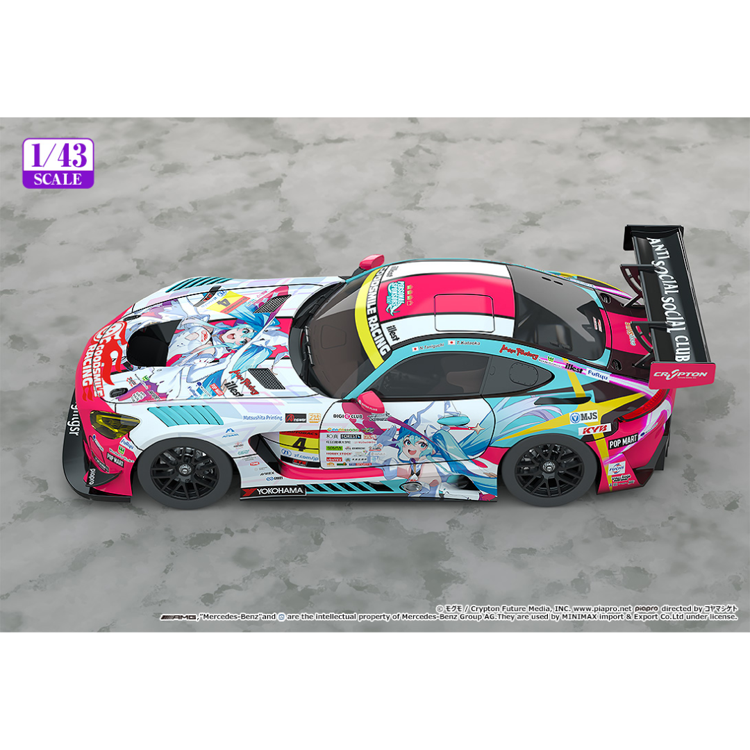 Hatsune Miku - 1/43 Good Smile Hatsune Miku AMG 2024 Season Opening Ver. [PRE-ORDER](RELEASE DEC24)