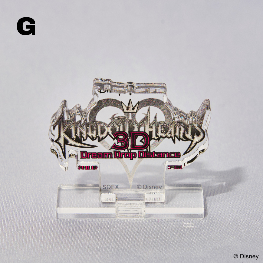 Kingdom Hearts - Logo Acrylic Stand Collection [PRE-ORDER] (Releases SEP24)