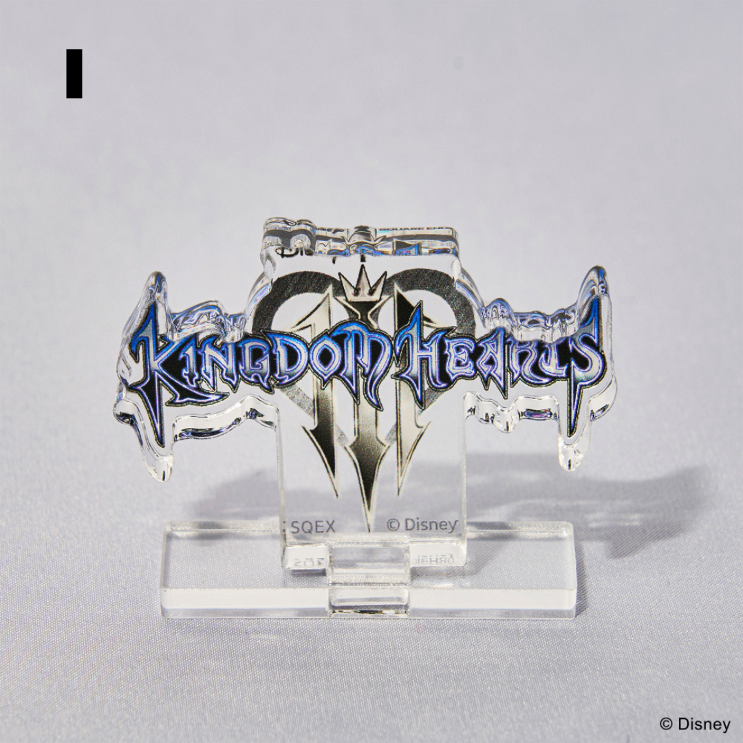 Kingdom Hearts - Logo Acrylic Stand Collection [PRE-ORDER] (Releases SEP24)