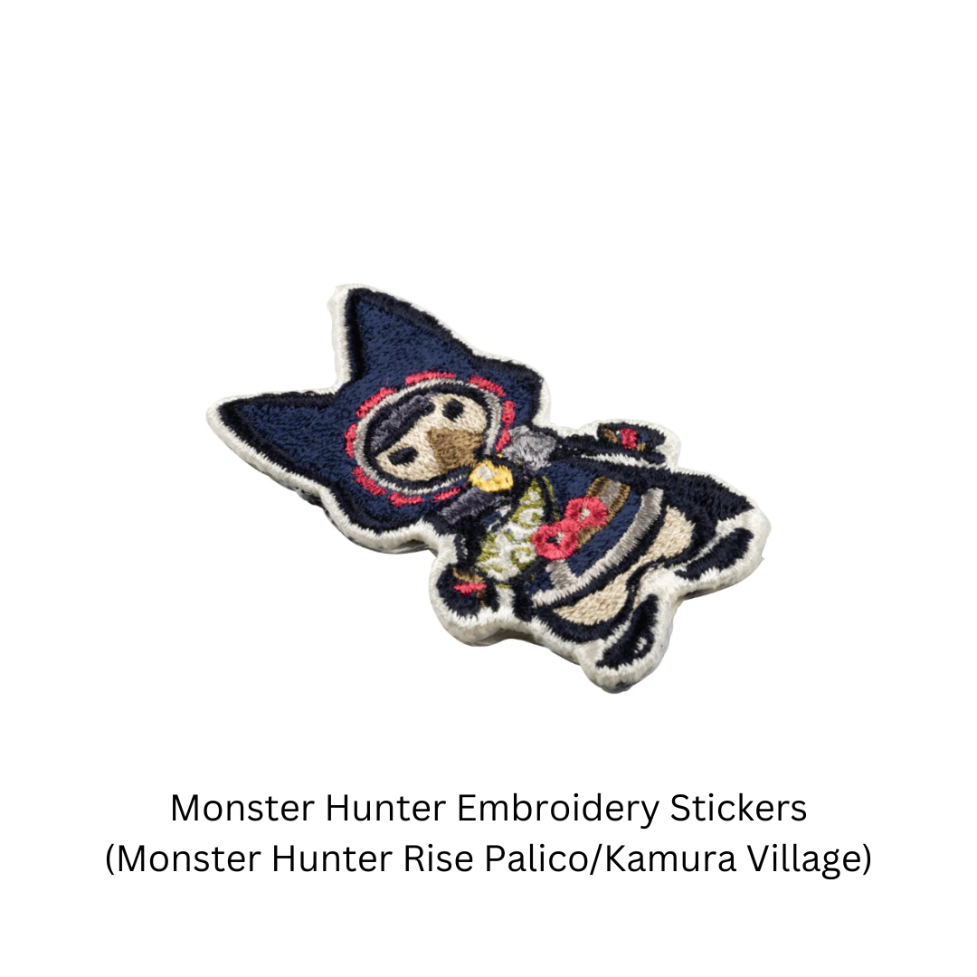 Monster Hunter - Capcom - Embroidery Sticker Patch  [INSTOCK]