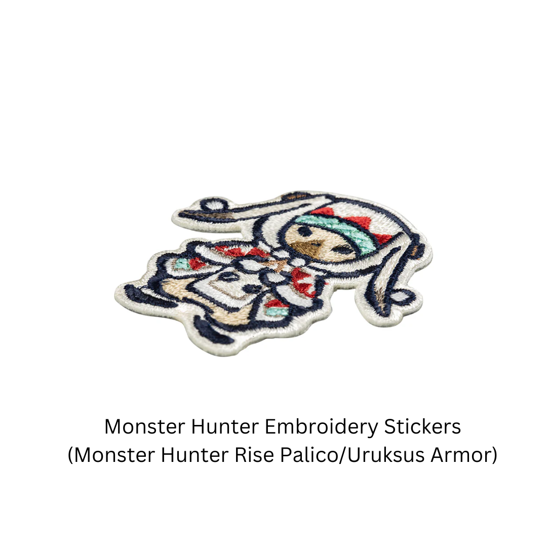 Monster Hunter - Capcom - Embroidery Sticker Patch  [INSTOCK]