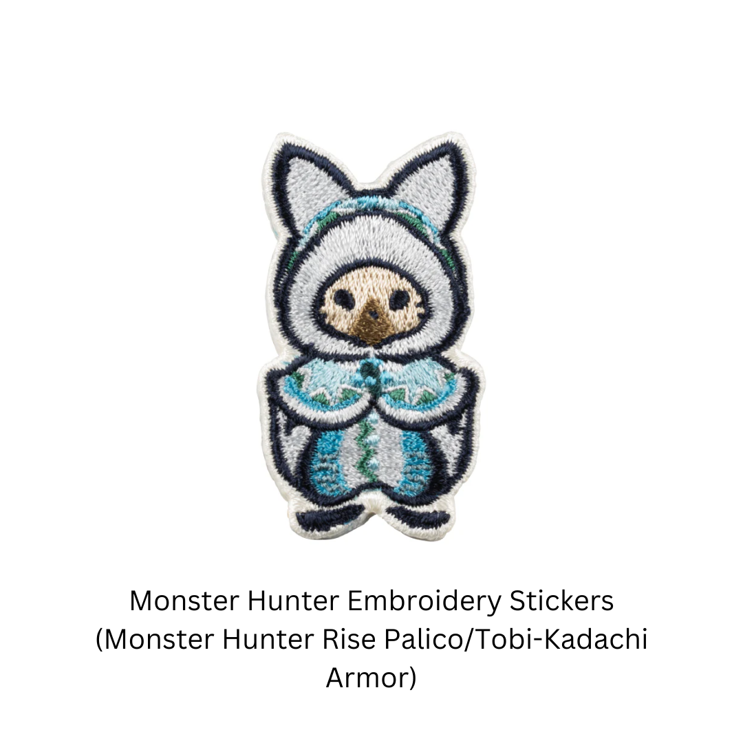 Monster Hunter - Capcom - Embroidery Sticker Patch  [INSTOCK]