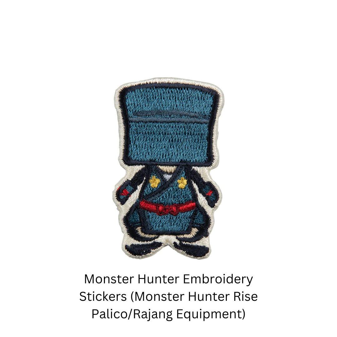 Monster Hunter - Capcom - Embroidery Sticker Patch  [INSTOCK]