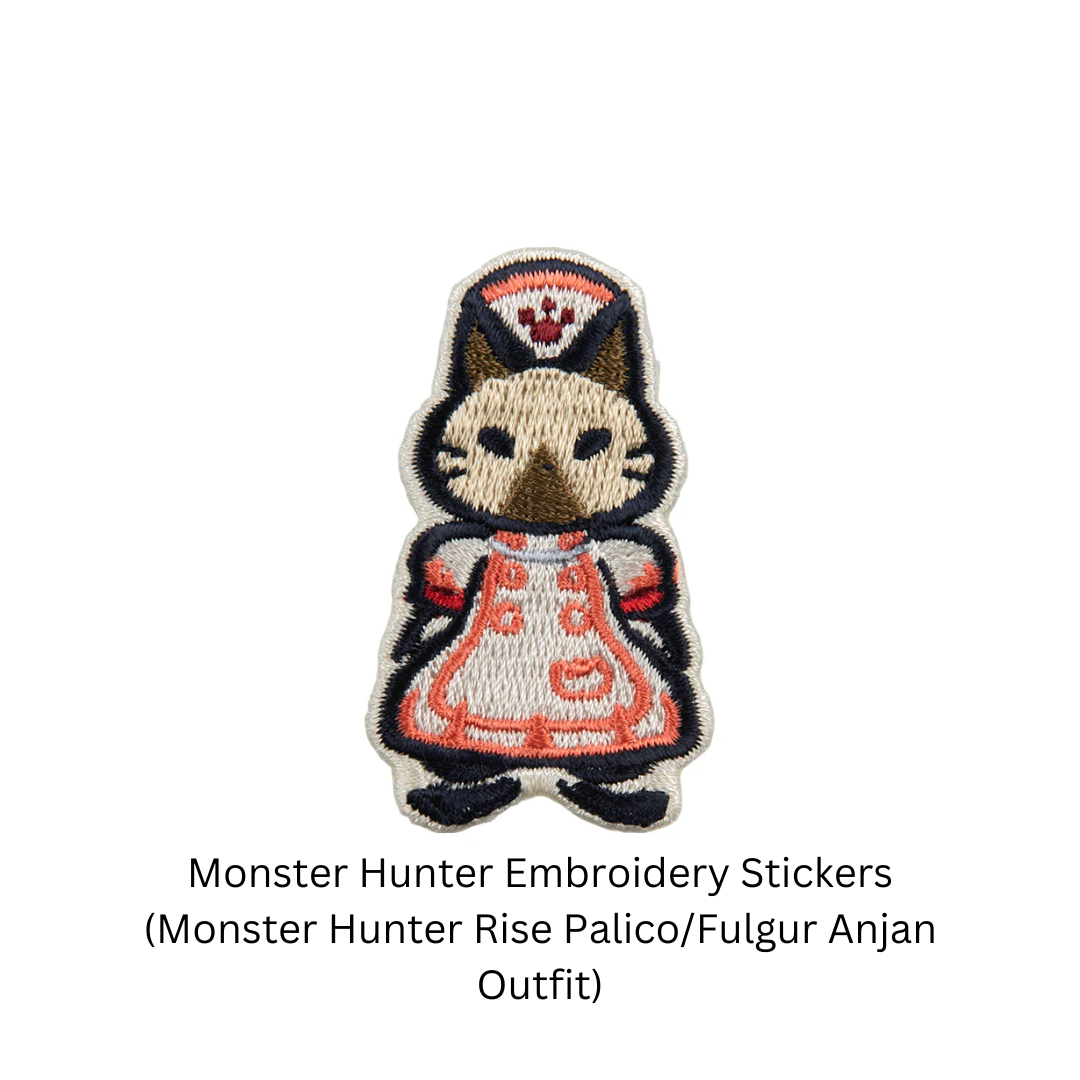 Monster Hunter - Capcom - Embroidery Sticker Patch  [INSTOCK]