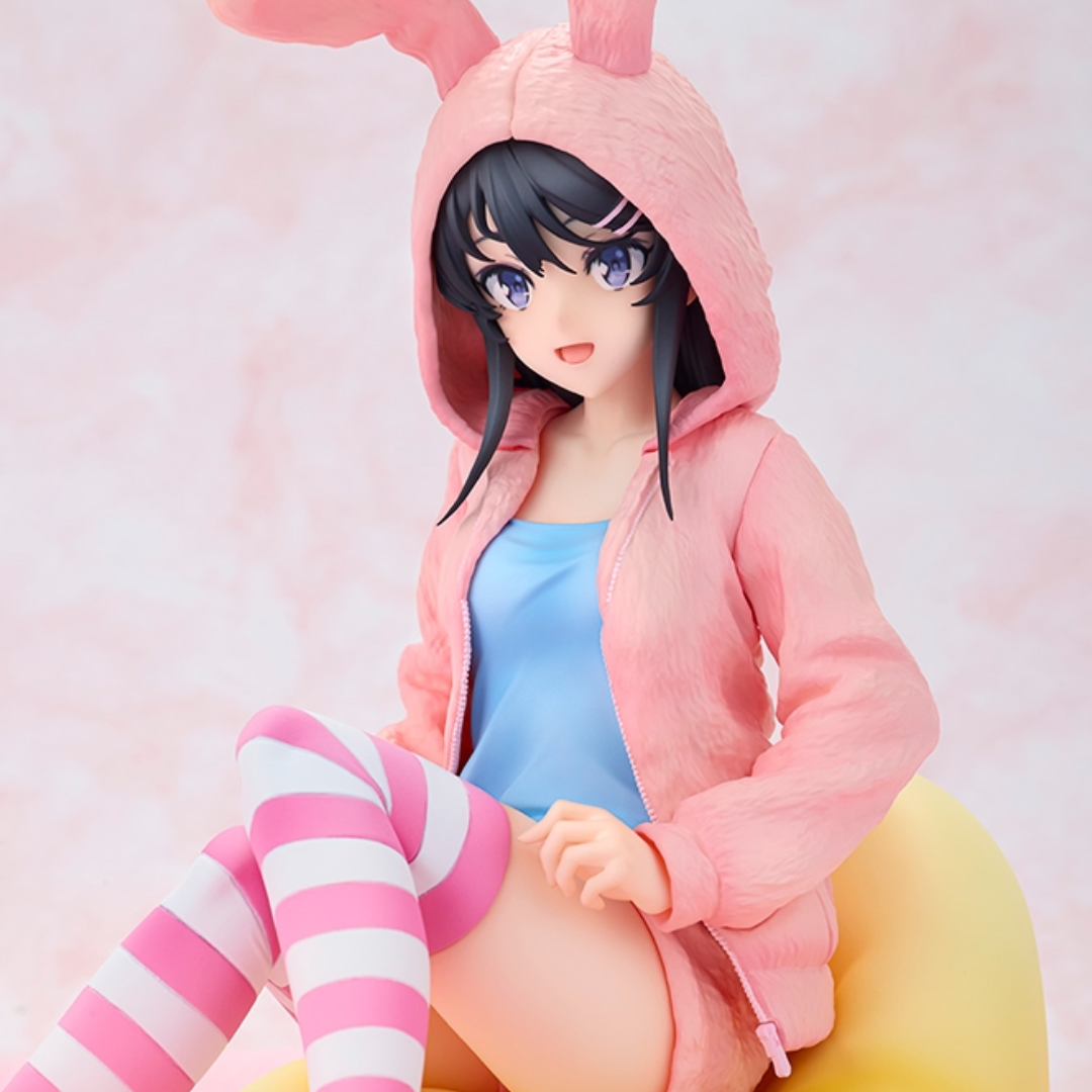 Rascal Does Not Dream of a Knapsack Kid - KDcolle 1/7 Complete Figure - Mai Sakurajima Hoodie Look Rabbit Ears ver. [PRE-ORDER](RELEASE MAR25)